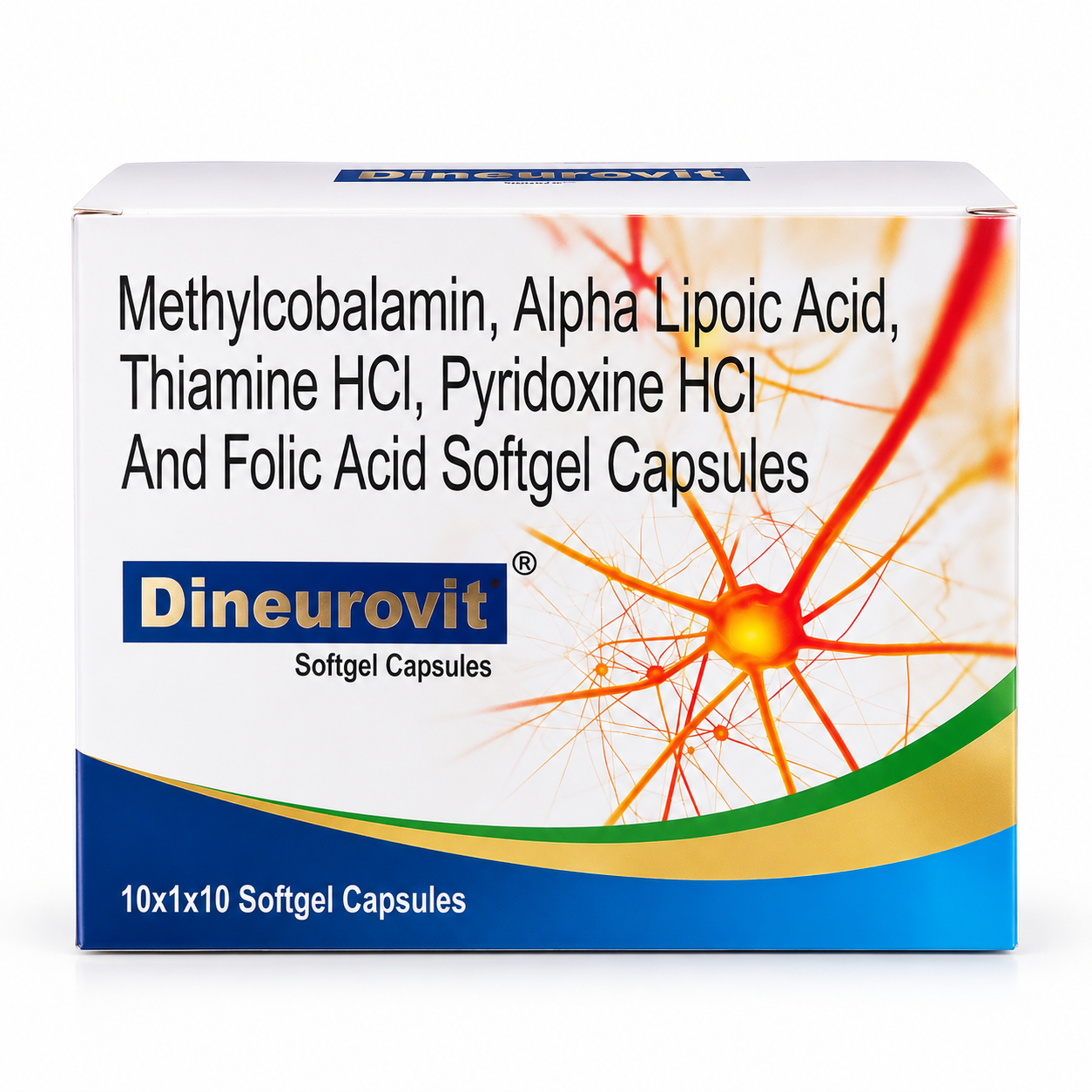 Dineurovit Softgel Capsules 10x1x10 pack