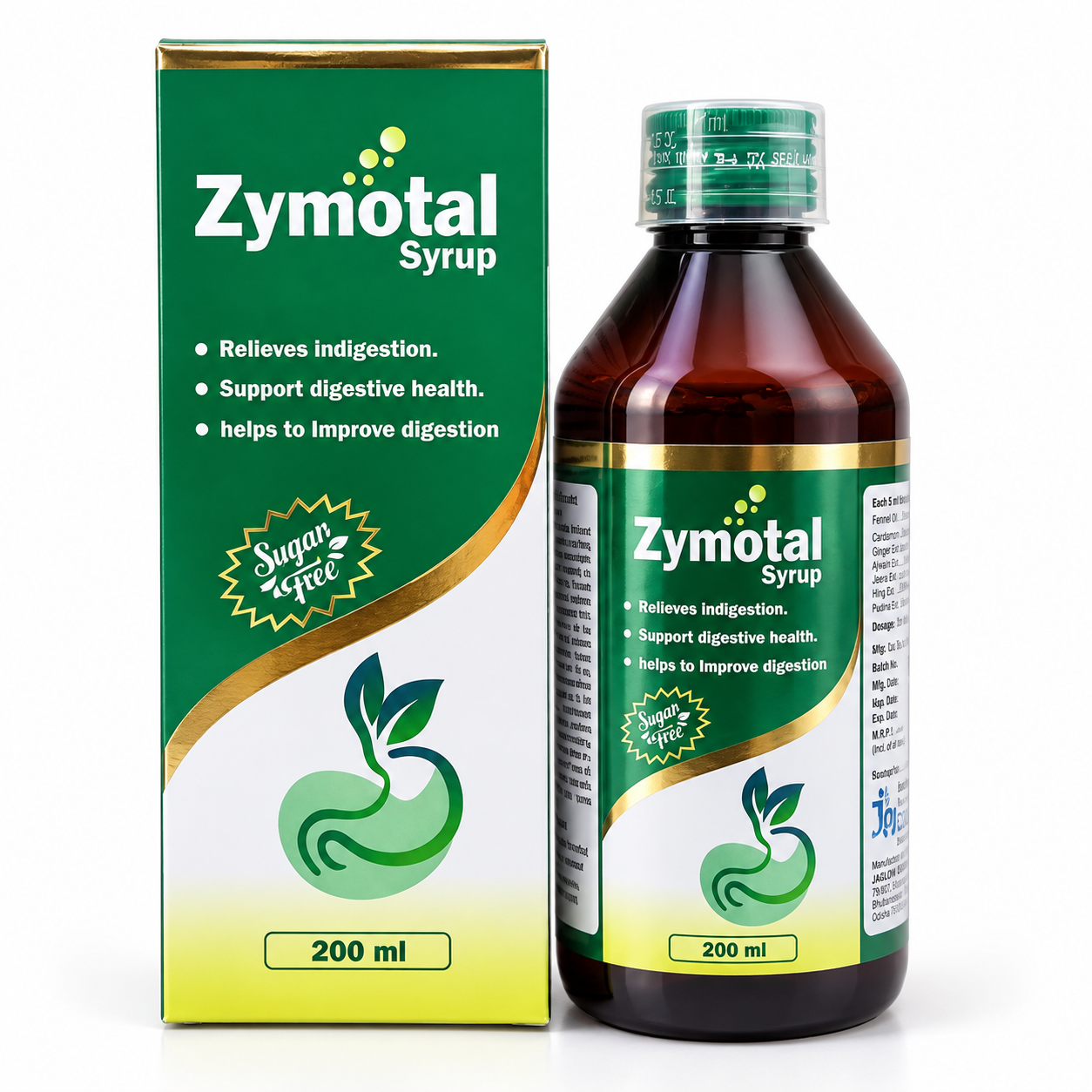 Zymotal Syrup 200 ml bottle